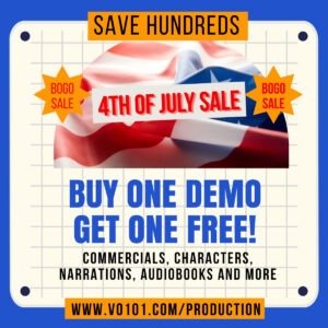 voice over demo sale
